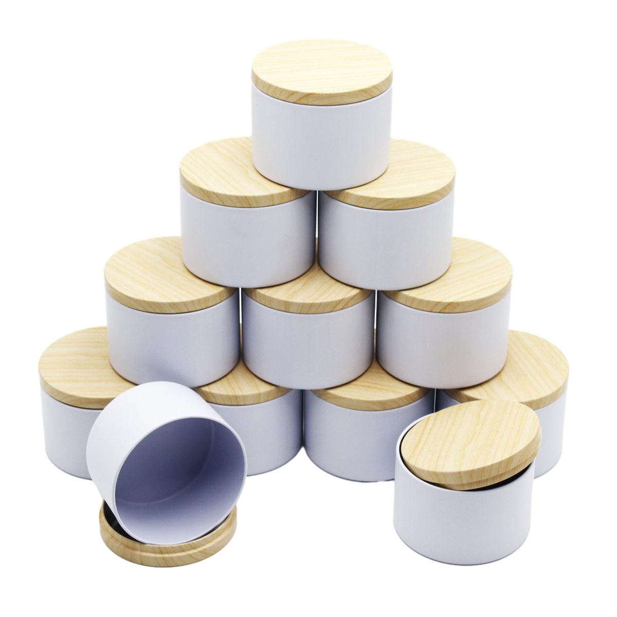 Candle Supplies Jars - 12pcs Candle Tins, 4oz Candle Containers