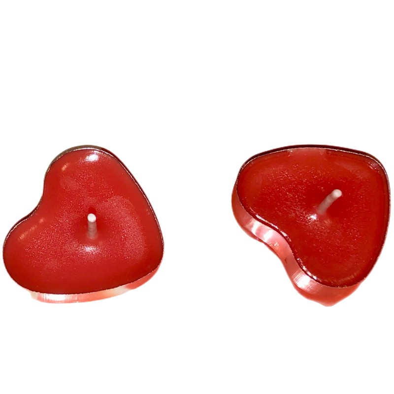 100 Sets Heart shaped Empty Al - Candle Supplies Jars incelemesi ve fiyatı