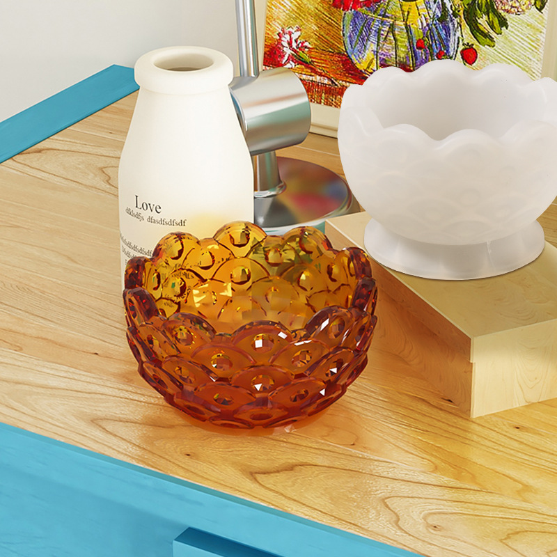 Round Storage Box Gypsum Silic - Candle Supplies Jars incelemesi ve fiyatı