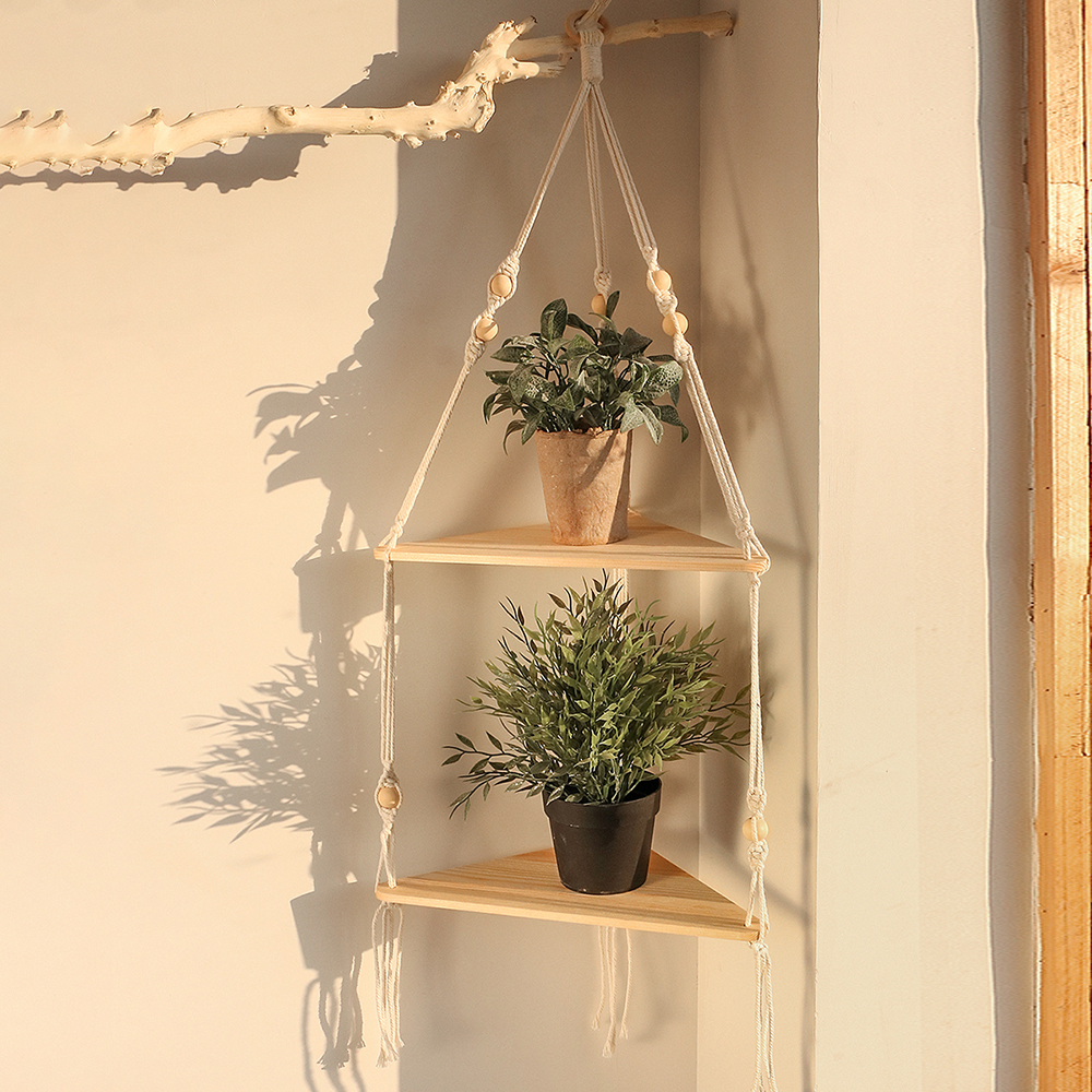Triangle Shelves Wall Decor Ma - Candle Holder Supplies incelemesi ve fiyatı