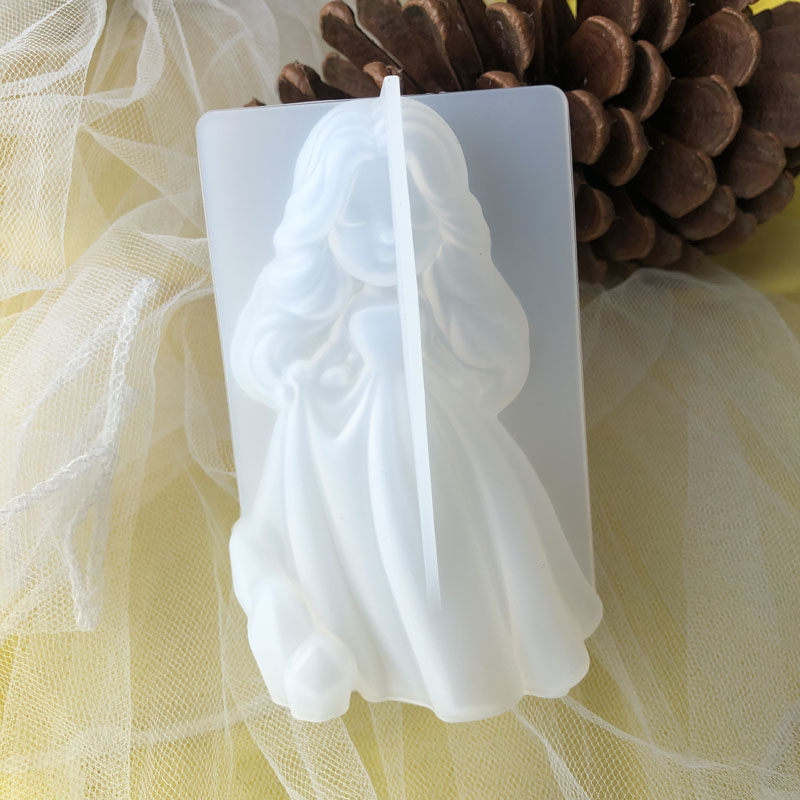 3D Cute Princess Silicone Cand - Candle Making Supplies Online incelemesi ve fiyatı