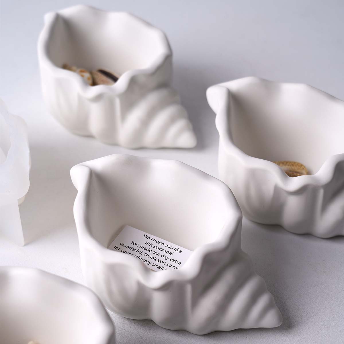 Conch Candle Jar Silicone Mold - Candle Supplies Jars incelemesi ve fiyatı