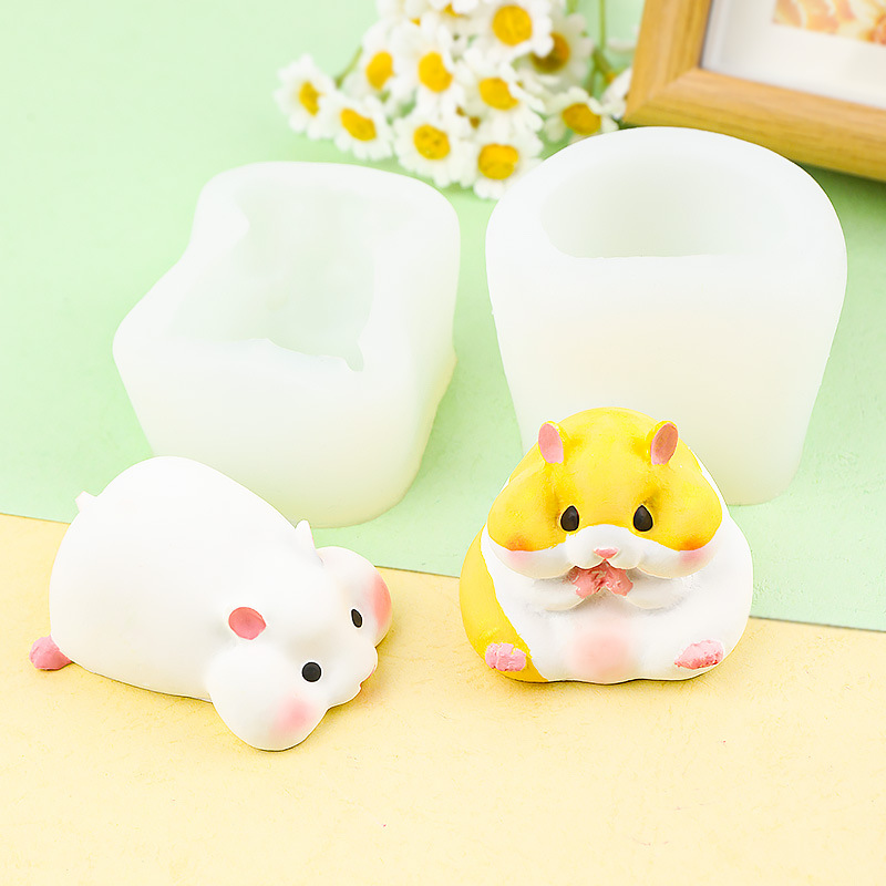 DIY Cute Hamster Mold Chocolat - Candle Making Supplies Online incelemesi ve fiyatı