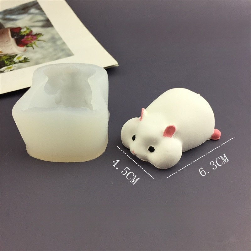 DIY Cute Hamster Mold Chocolat - Candle Making Supplies Online incelemesi ve fiyatı