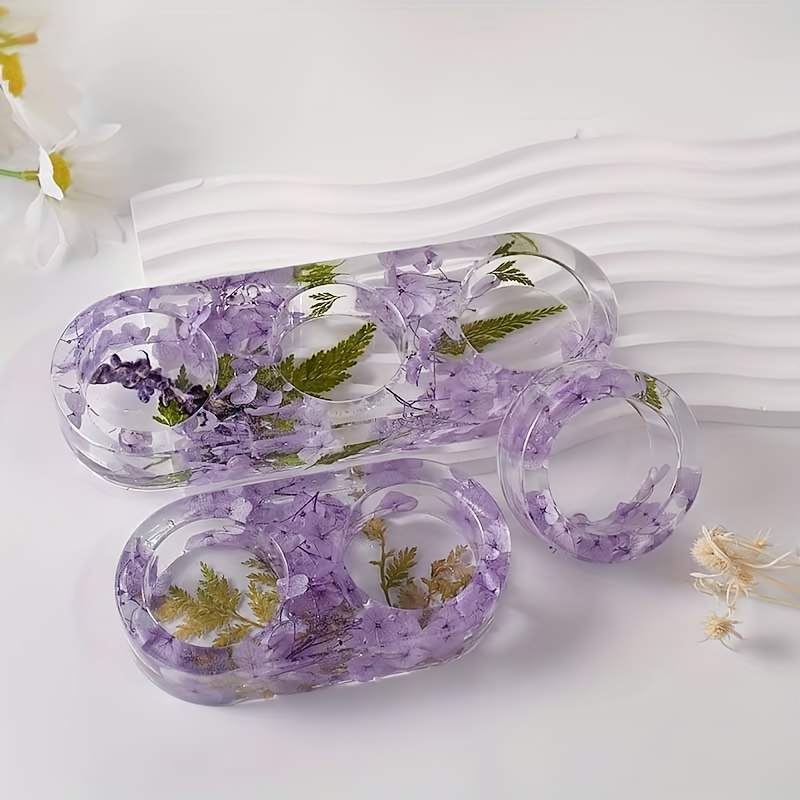 1/2/3 Hole DIY Crystal Epoxy P - Candle Holder Supplies incelemesi ve fiyatı