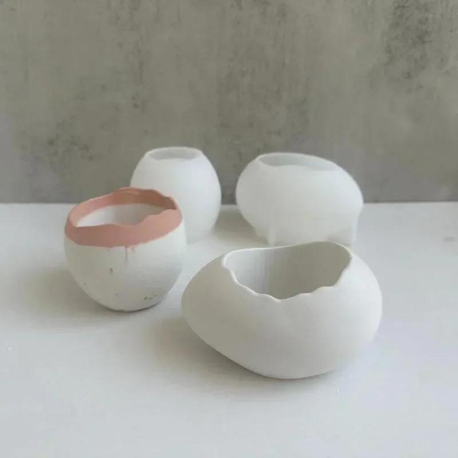 Plaster Handmade Mold Egg-shap - Candle Supplies Jars incelemesi ve fiyatı