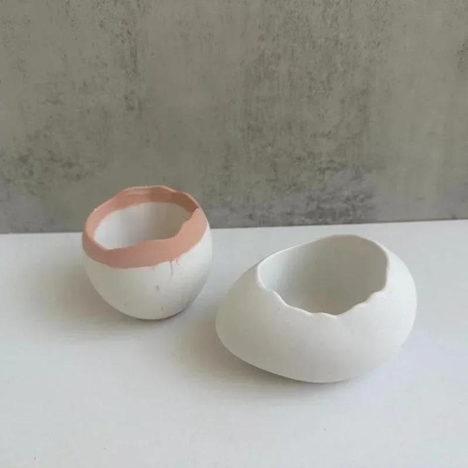 Plaster Handmade Mold Egg-shap - Candle Supplies Jars incelemesi ve fiyatı