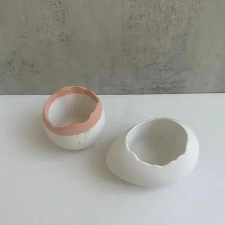 Plaster Handmade Mold Egg-shap - Candle Supplies Jars incelemesi ve fiyatı
