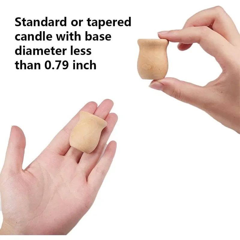 10 pcs 1.5 Inch 10pcs Unfinish - Candle Holder Supplies incelemesi ve fiyatı