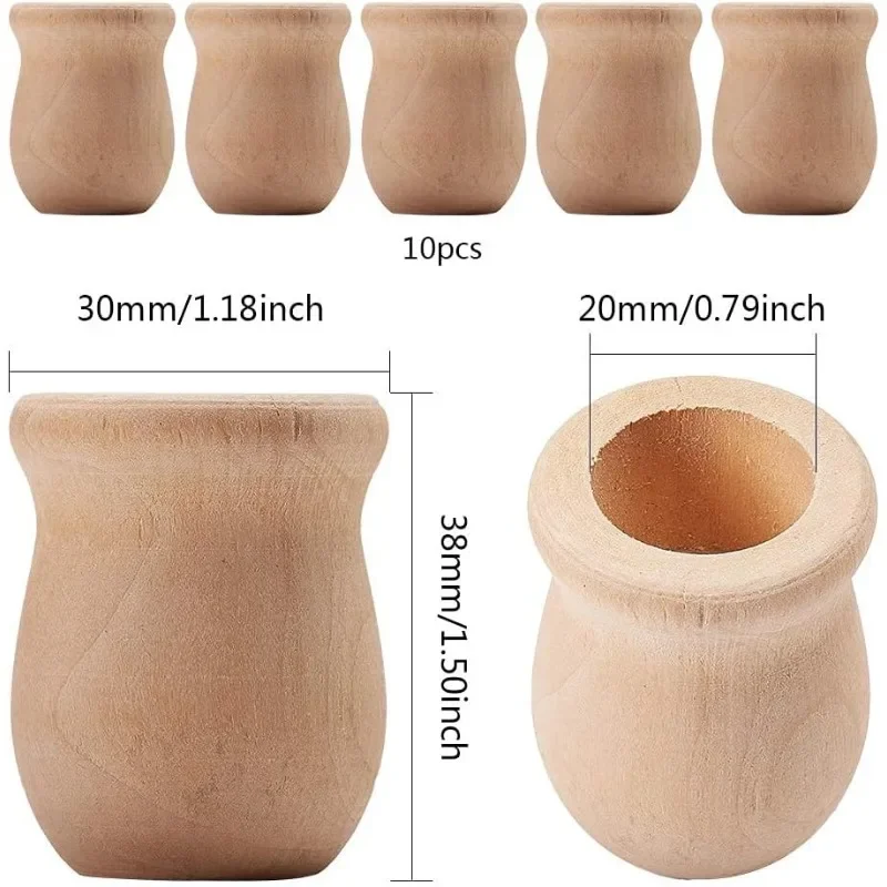 10 pcs 1.5 Inch 10pcs Unfinish - Candle Holder Supplies incelemesi ve fiyatı