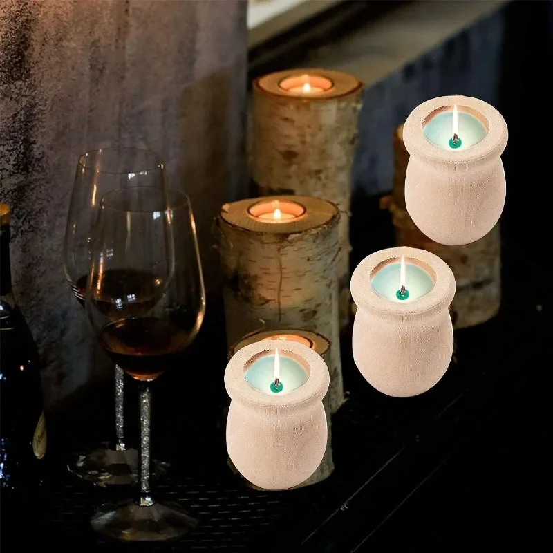 10 pcs 1.5 Inch 10pcs Unfinish - Candle Holder Supplies incelemesi ve fiyatı