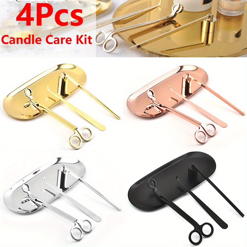 4pcs/set Luxury Candle Care Ki - Candle Making Supplies Online incelemesi ve fiyatı