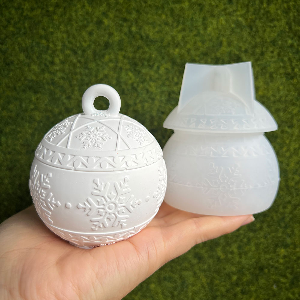 Christmas Round Ball Candle Ja - Candle Supplies Jars incelemesi ve fiyatı