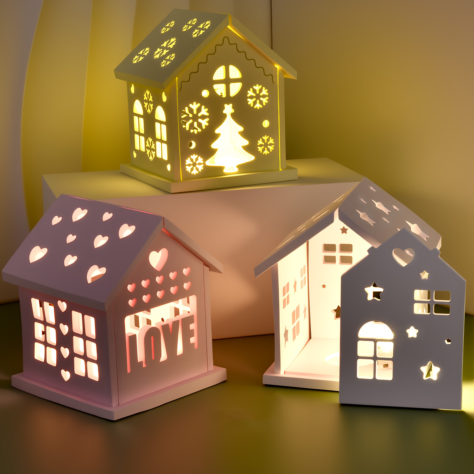 3D House Silicone Mold DIY Chr - Candle Holder Supplies incelemesi ve fiyatı