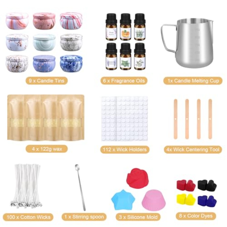 Candle Making Kits for Adults, - Candle Supplies Jars incelemesi ve fiyatı