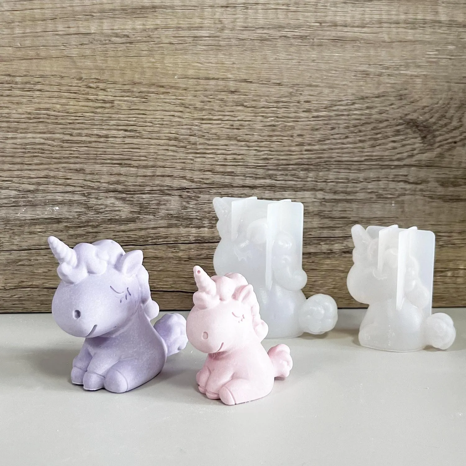3D Geometric Silicone Unicorn  - Candle Making Supplies Online incelemesi ve fiyatı