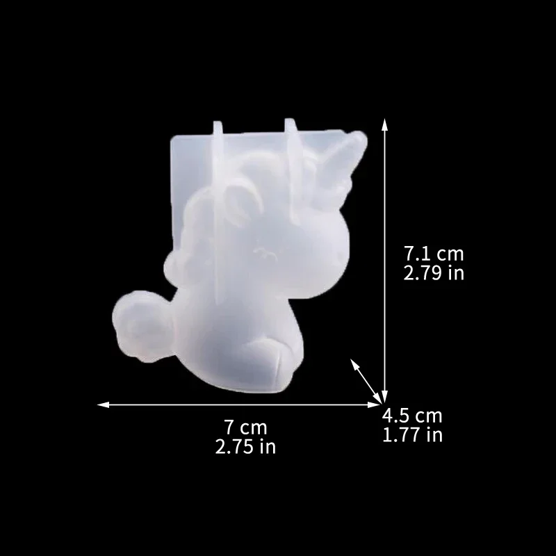 3D Geometric Silicone Unicorn  - Candle Making Supplies Online incelemesi ve fiyatı