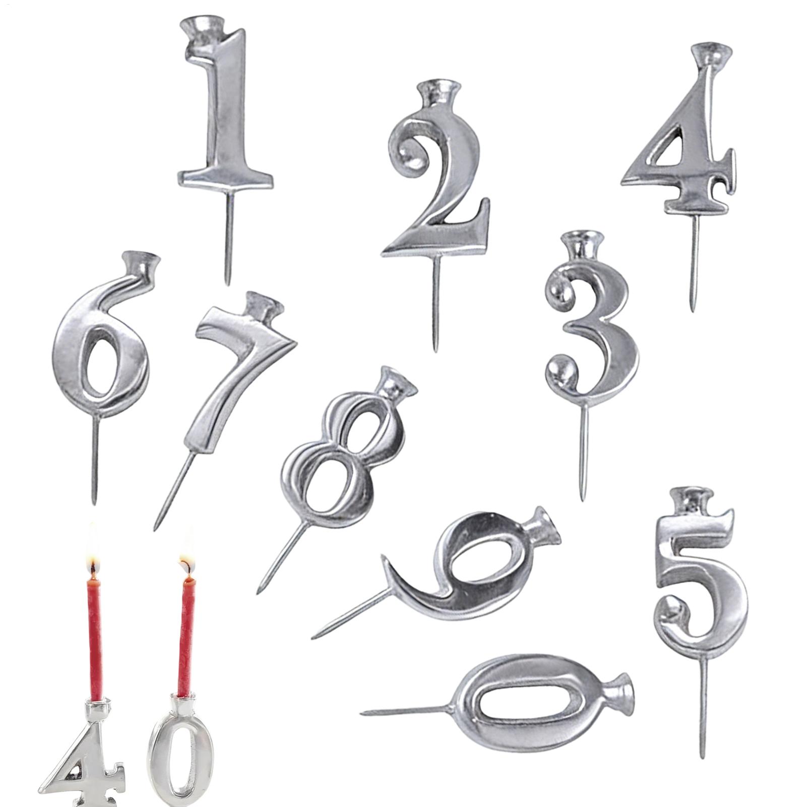 Reusable numbers birthday cand - Candle Holder Supplies incelemesi ve fiyatı