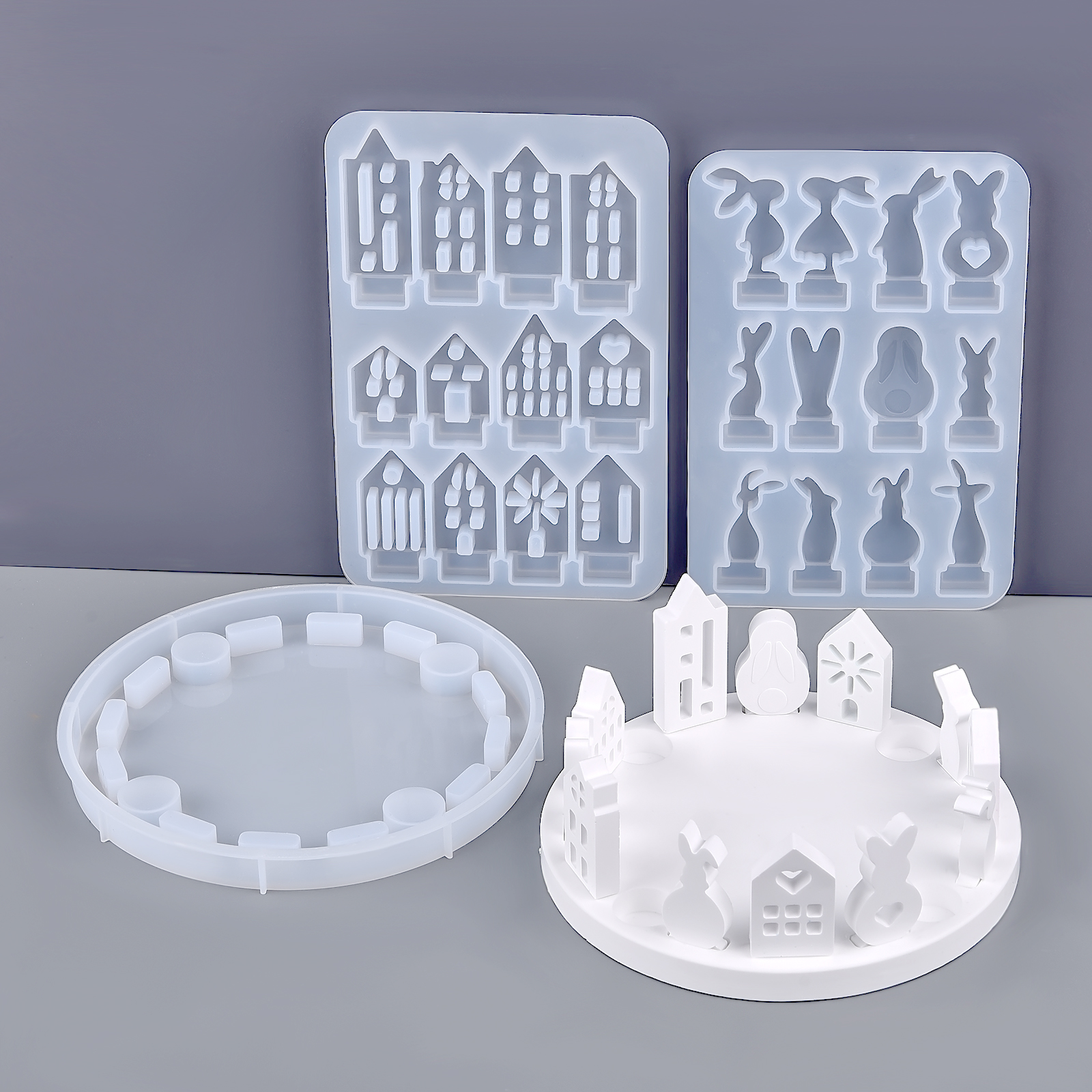 Hollow House Rabbit Candle Hol - Candle Holder Supplies incelemesi ve fiyatı