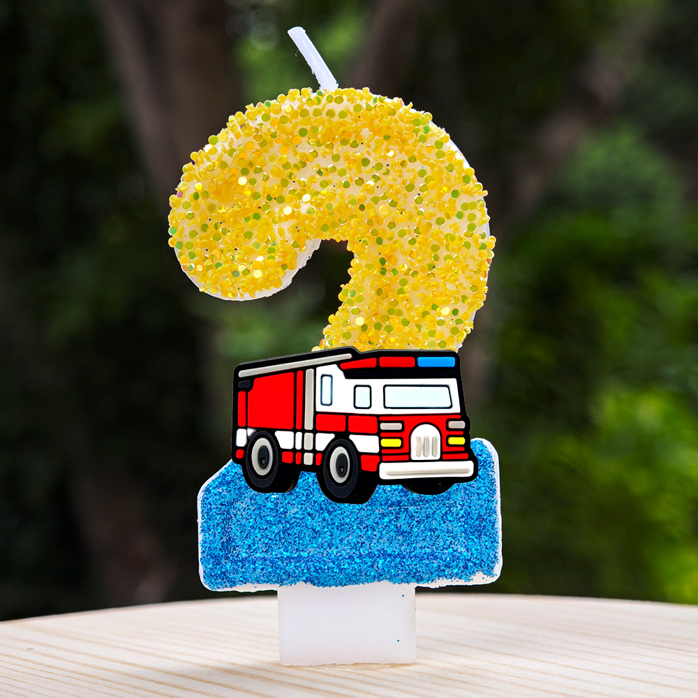 Fire Engine Candle Cute Cartoo - Candle Making Supplies Online incelemesi ve fiyatı