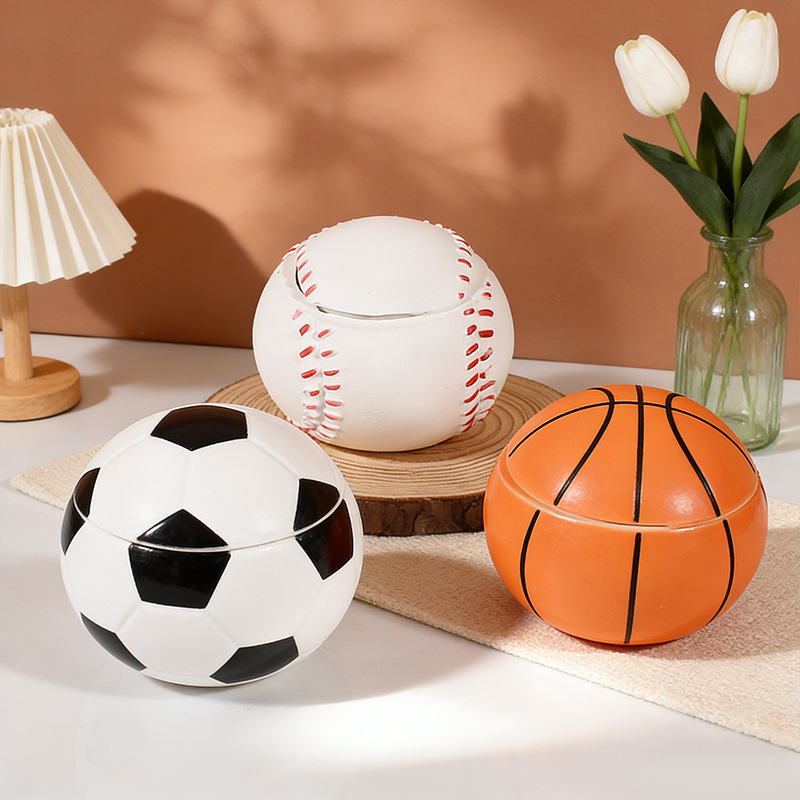 Football Basketball Cement Pla - Candle Supplies Jars incelemesi ve fiyatı