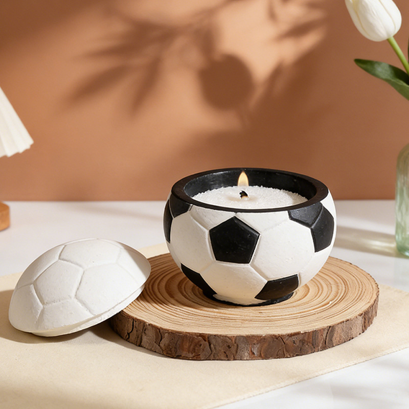 Football Basketball Cement Pla - Candle Supplies Jars incelemesi ve fiyatı