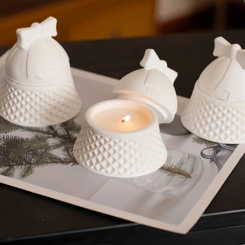 Christmas Bell Shaped Silicone - Candle Supplies Jars incelemesi ve fiyatı