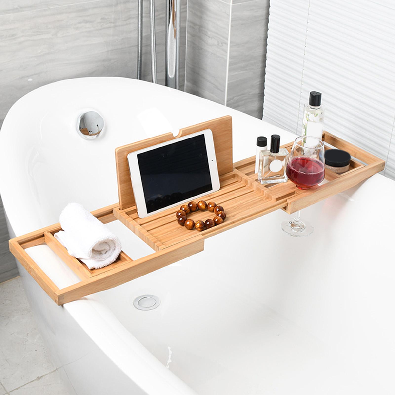 Extendable Bathtub Caddy Tray  - Candle Holder Supplies incelemesi ve fiyatı