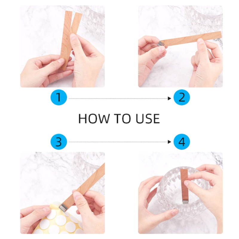 30pcs Wooden Candle Wicks Cand - Candle Supplies Jars incelemesi ve fiyatı